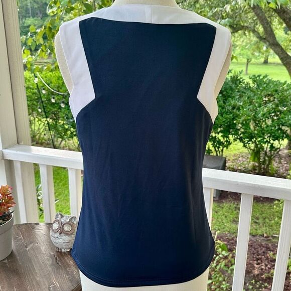 Gretchen Scott Colorblock Tank with Built-In Bra - Picture 2 of 4